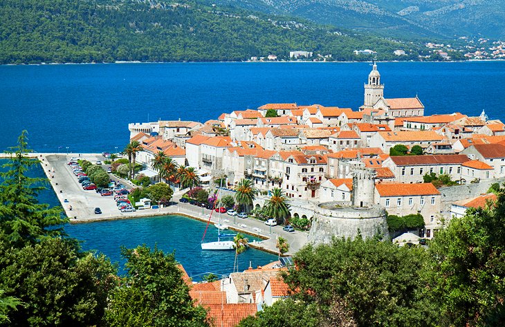 The Pretty Town of Korcula
