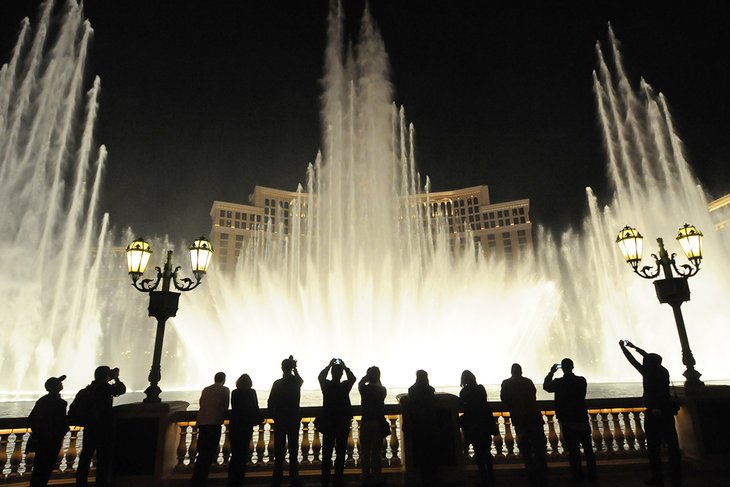 Bellagio Resort and Fountain Show