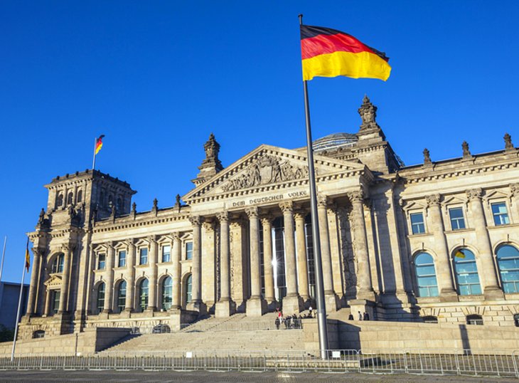 The built Reichstag